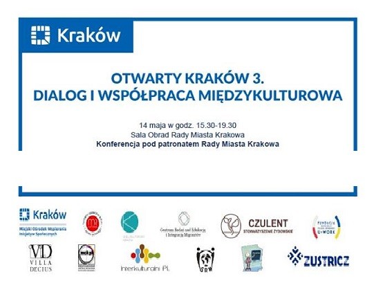 Konferencja Otwarty Kraków 3. Dialog i współpraca międzykulturowa, 14 maja 2018