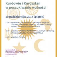 Spotkanie pt. “Kurdowie i Kurdystan w poszukiwaniu wolności”