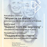 Wsparcie na Starcie – wolontariusze dla obcokrajowców w Krakowie