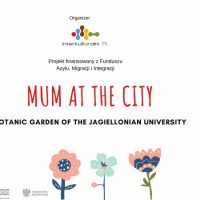 Zapraszamy na spotkanie integracyjne Mama w mieście – Niedziela w ogrodzie, 19.07.2020