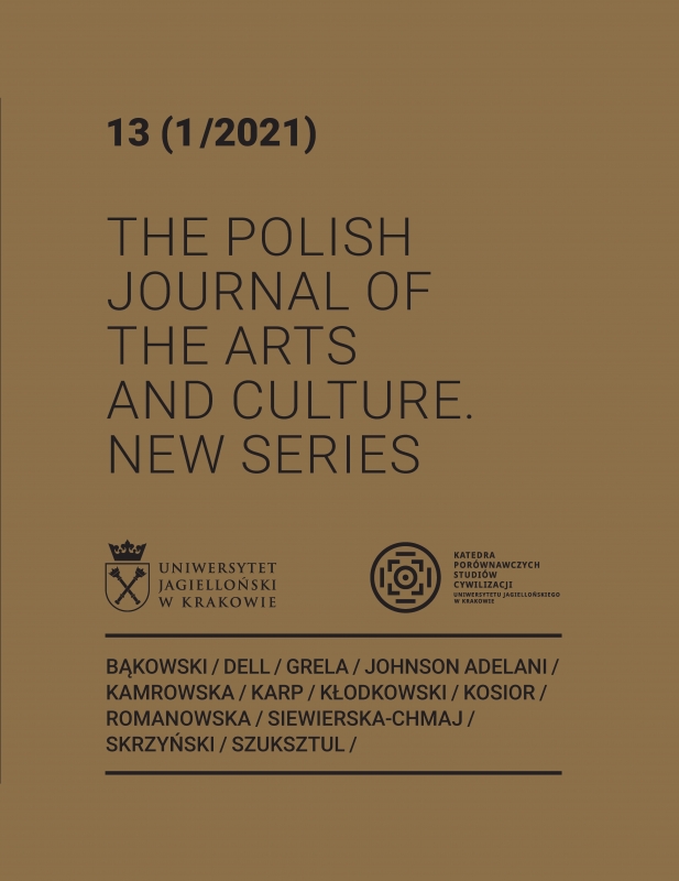 Polecamy artykuł Jadwigi Romanowskiej w najnowszym numerze „The Polish Journal of Arts and Culture”