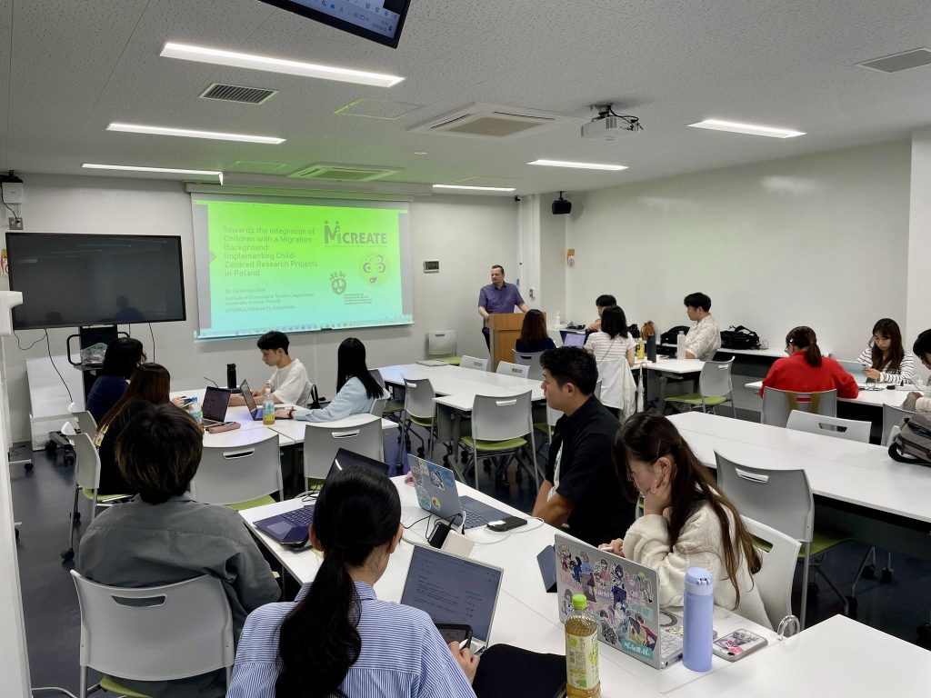Wykład Jakuba Kościółka na Tokyo Gakugei University